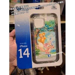 香港迪士尼樂園限定 Linabell Duffy 造型探索圖案iphone 14/14 pro/pro max 手機殼